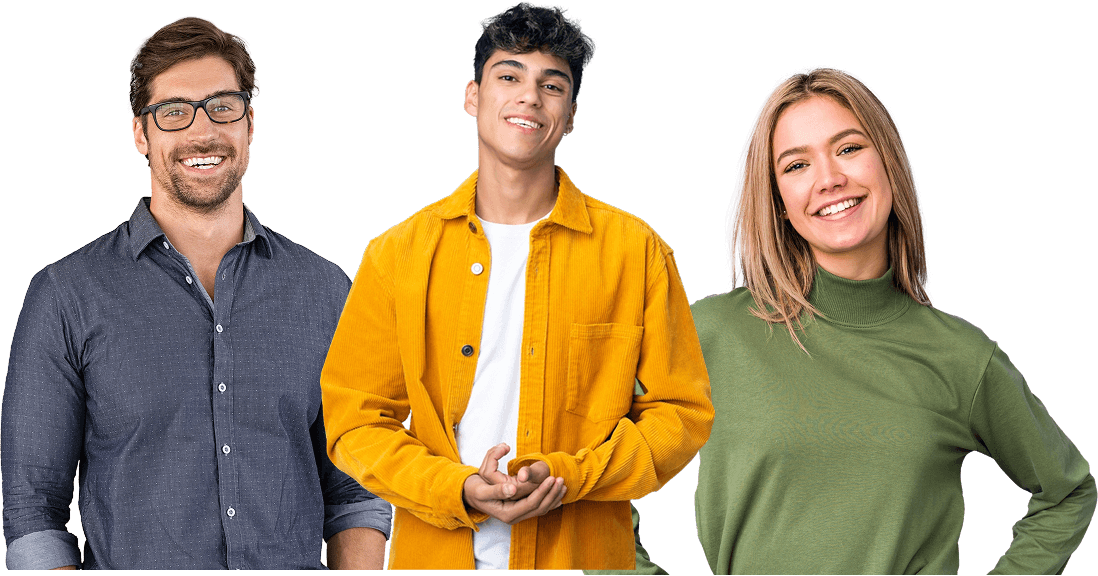 Étudiants lors des journées portes ouvertes